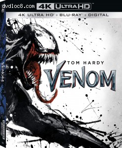 Venom [4K Ultra HD + Blu-ray + Digital] Cover
