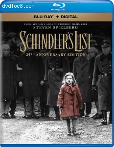 Schindler's List: 25th Anniversary Edition [Blu-ray + Digital] Cover