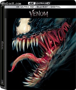 Venom: Best Buy Exclusive SteelBook [4K Ultra HD + Blu-ray + Digital] Cover