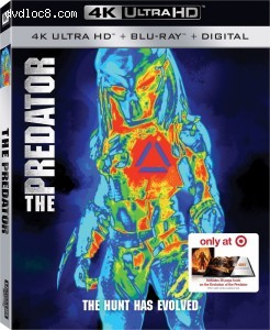 Predator, The: Target Exclusive [4K Ultra HD + Blu-ray + Digital] Cover