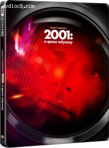 2001: A Space Odyssey: SteelBook [4K Ultra HD + Blu-ray + Digital] Cover