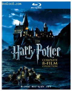 Harry Potter: Complete 8-Film Collection [Blu-ray] Cover
