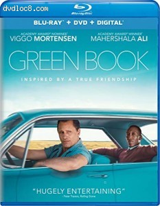 Green Book [Blu-ray + DVD + Digital] Cover