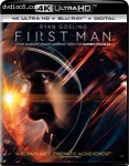 Cover Image for 'First Man [4K Ultra HD + Blu-ray + Digital]'