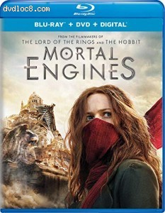 Cover Image for 'Mortal Engines [Blu-ray + DVD + Digital]'
