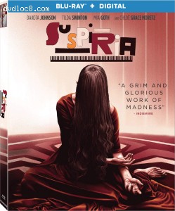 Suspiria [Blu-ray + Digital] Cover