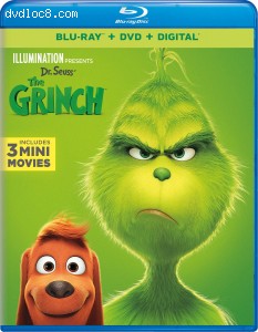Dr. Seuss The Grinch [Blu-ray + DVD + Digital] Cover