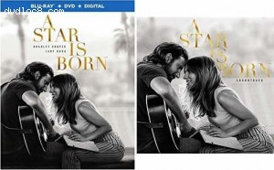 Cover Image for 'Star Is Born, A (with Soundtrack) [Blu-ray + DVD + Digital]'