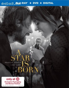 Star Is Born, A (Target Exclusive) [Blu-ray + DVD + Digital] Cover