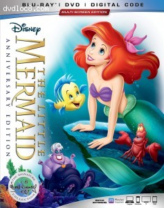 Little Mermaid, The: The Signature Collection [Blu-ray + DVD + Digital] Cover