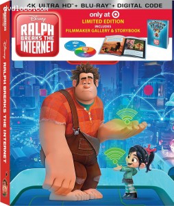 Ralph Breaks the Internet: Wreck It Ralph 2 (Target Exclusive DigiPack) [4K Ultra HD + Blu-ray + Digital] Cover