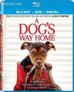 Dogs Way Home, A [Blu-ray + DVD + Digital] Cover