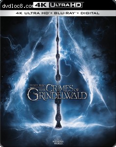 Fantastic Beasts: The Crimes of Grindelwald (Best Buy Exclusive SteelBook) [4K Ultra HD + Blu-ray + Digital] Cover