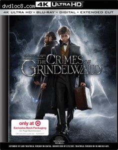 Fantastic Beasts: The Crimes of Grindelwald (Target Exclusive DigiBook) [4K Ultra HD + Blu-ray + Digital] Cover