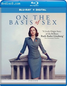 On the Basis of Sex [Blu-ray + Digital] Cover