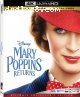 Mary Poppins Returns [4K Ultra HD + Blu-ray + Digital]