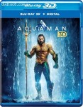 Cover Image for 'Aquaman (Amazon Exclusive) [Blu-ray 3D + Digital]'