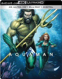 Aquaman (Best Buy Exclusive SteelBook) [4K Ultra HD + Blu-ray + Digital] Cover