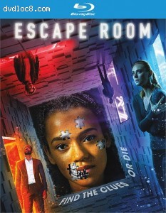 Cover Image for 'Escape Room [Blu-ray + DVD + Digital]'