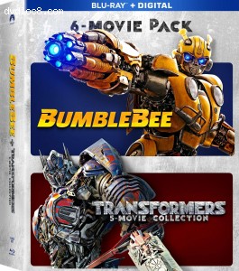 Cover Image for 'Bumblebee / Transformers: 6-Film Collection [Blu-ray + Digital]'