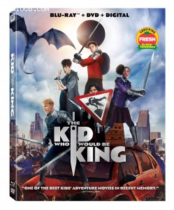 Kid Who Would Be King, The [Blu-ray + DVD + Digital] Cover