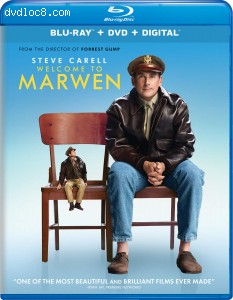 Cover Image for 'Welcome to Marwen [Blu-ray + DVD + Digital]'