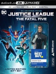 Justice League vs The Fatal Five (Best Buy Exclusive) [4K Ultra HD + Blu-ray + Digital] Cover