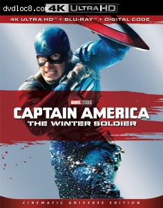 Captain America: The Winter Soldier [4K Ultra HD + Blu-ray + Digital] Cover