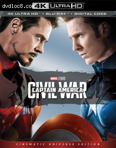 Captain America: Civil War [4K Ultra HD + Blu-ray + Digital]