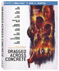 Dragged Across Concrete [Blu-ray + DVD + Digital] Cover