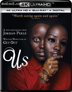 Cover Image for 'Us [4K Ultra HD + Blu-ray + Digital]'