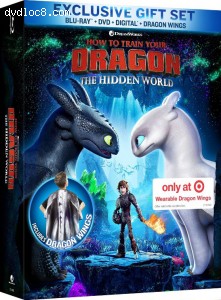 How to Train Your Dragon: The Hidden World (Target Exclusive) [Blu-ray + DVD + Digital] Cover