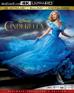 Cinderella [4K Ultra HD + Blu-ray + Digital] Cover
