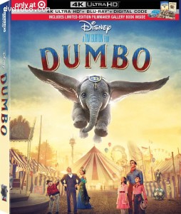 Dumbo (Target Exclusive) [4K Ultra HD + Blu-ray + Digital] Cover