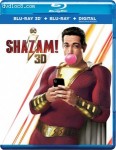 Cover Image for 'Shazam! (Best Buy Exclusive) [Blu-ray 3D + Blu-ray + Digital]'