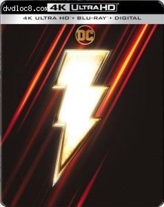Shazam! (Best Buy Exclusive SteelBook) [4K Ultra HD + Blu-ray + Digital] Cover