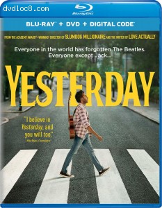 Cover Image for 'Yesterday [Blu-ray + DVD + Digital]'