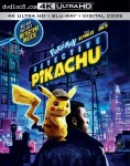 Cover Image for 'PokÃ©mon Detective Pikachu [4K Ultra HD + Blu-ray + Digital]'