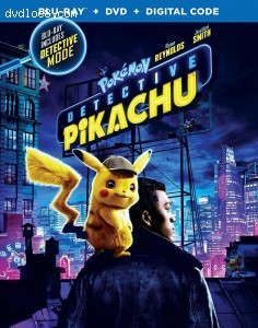 PokÃ©mon Detective Pikachu [Blu-ray + DVD + Digital] Cover