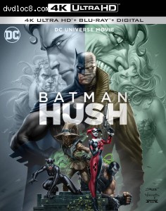 Cover Image for 'Batman: Hush [4K Ultra HD + Blu-ray + Digital]'
