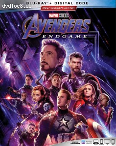 Cover Image for 'Avengers: Endgame [Blu-ray + Digital]'