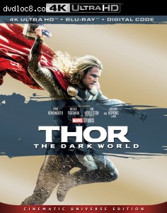 Cover Image for 'Thor: The Dark World [4K Ultra HD + Blu-ray + Digital]'