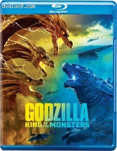 Godzilla: King of the Monsters [Blu-ray + DVD + Digital] Cover