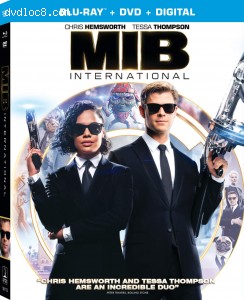 Cover Image for 'Men in Black: International [Blu-ray + DVD + Digital]'
