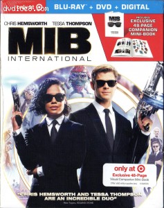 Men in Black: International (Target Exclusive) [Blu-ray + DVD + Digital] Cover