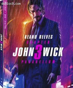 John Wick: Chapter 3 Parabellum [Blu-ray + DVD + Digital] Cover