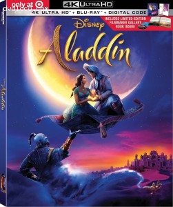 Aladdin (Target Exclusive DigiPack) [4K Ultra HD + Blu-ray + Digital] Cover