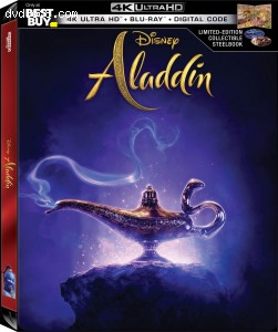 Aladdin (Best Buy Exclusive SteelBook) [4K Ultra HD + Blu-ray + Digital] Cover
