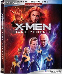 Cover Image for 'X-Men: Dark Phoenix [Blu-ray + Digital]'