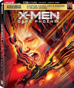 X-Men: Dark Phoenix (Target Exclusive) [4K Ultra HD + Blu-ray + Digital] Cover